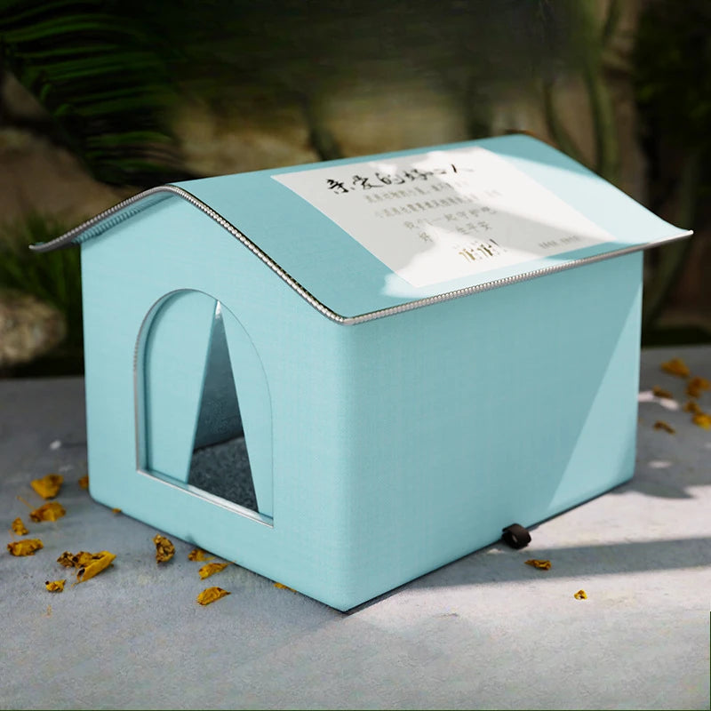 Waterproof Outdoor Cat & Dog House – Winter Shelter