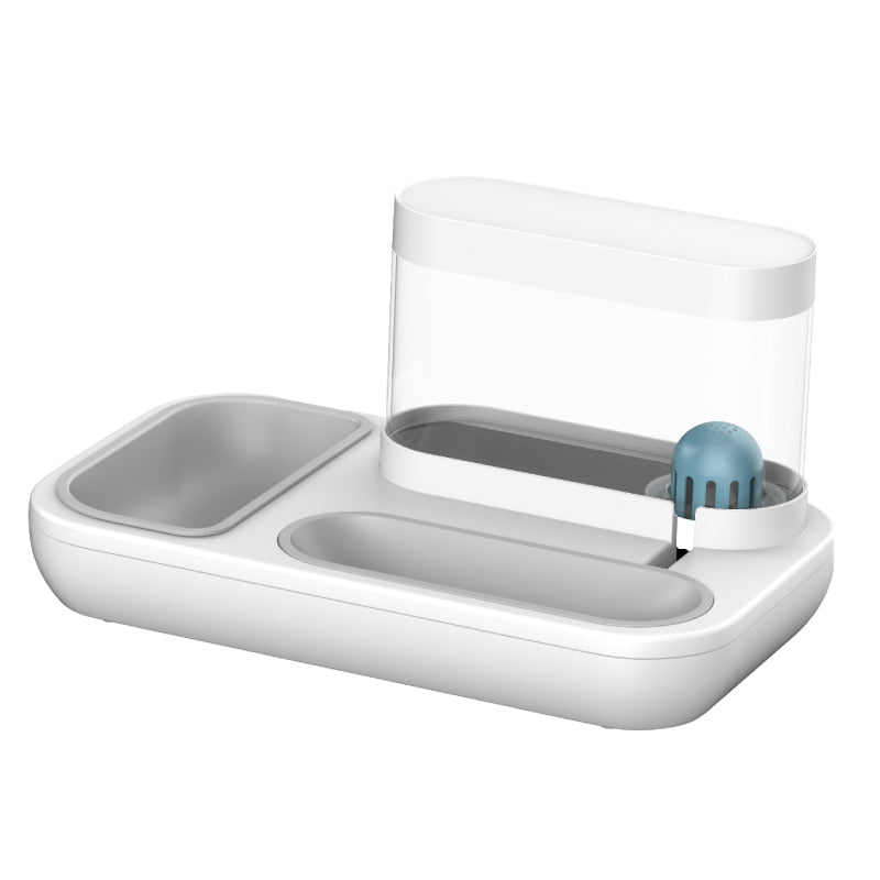 Automatic Cat Feeder & Water Dispenser – Double Bowl 1500ml