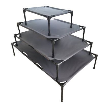 Large Outdoor Elevated Dog Bed – Stainless Steel