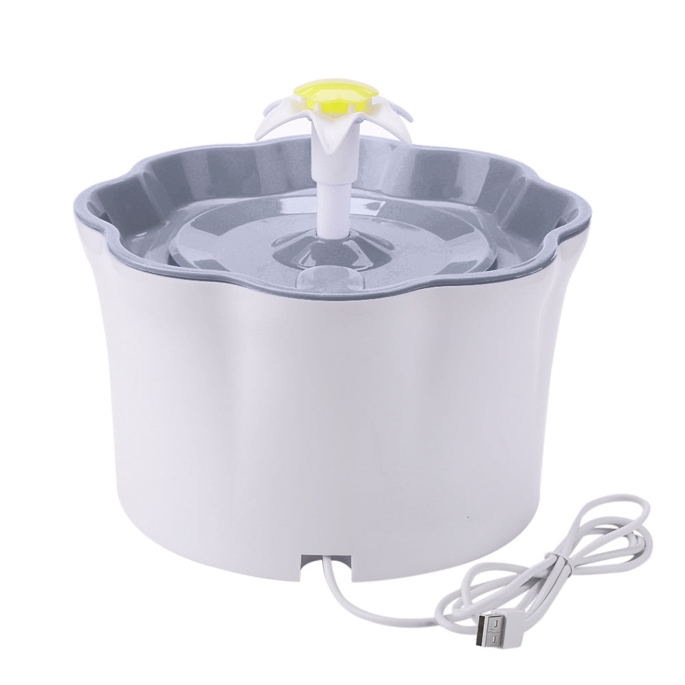 Electric Pet Water Fountain – 2.6L Filtered for Cats & Dogs