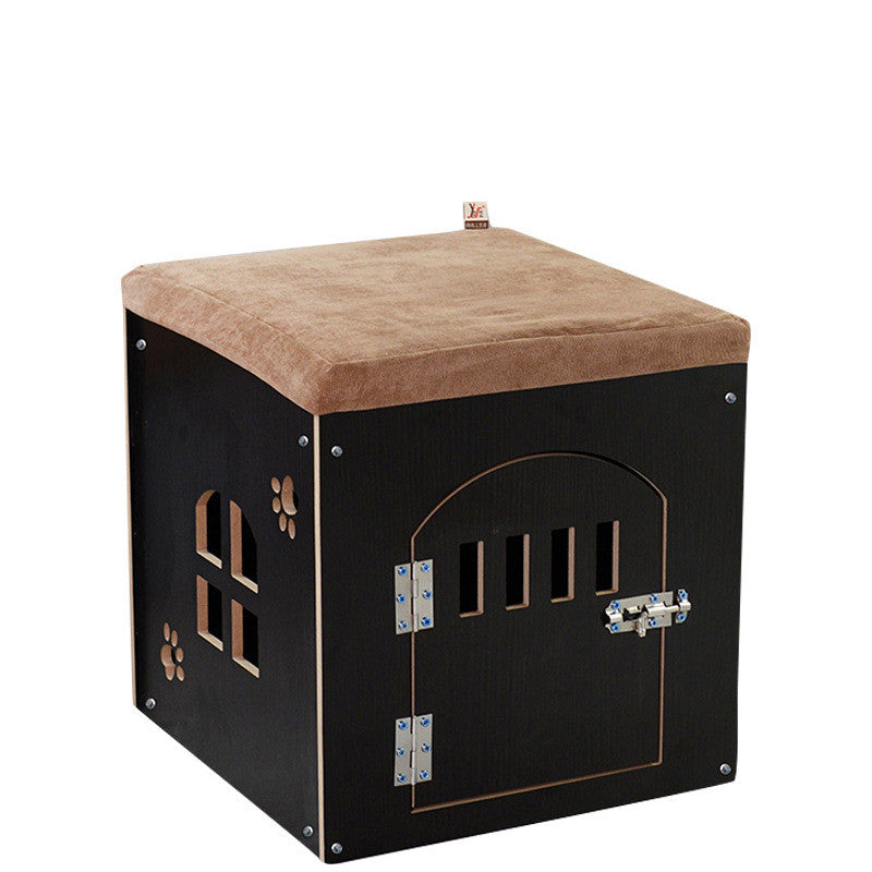 Removable Washable Wooden Pet Nest – Four Season Cat & Dog House