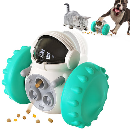 Interactive Slow Feeder Balance Car Toy – Treat Puzzle