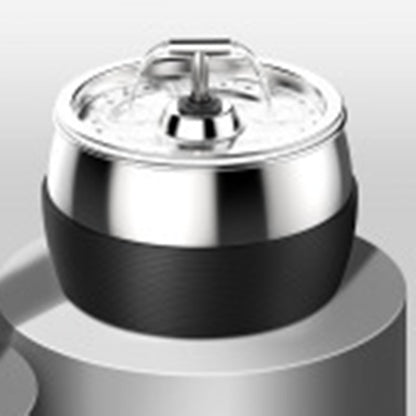 Stainless Steel Pet Water Dispenser – Automatic Drinking Fountain for Cats & Dogs