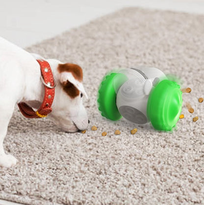Interactive Slow Feeder Balance Car Toy – Treat Puzzle