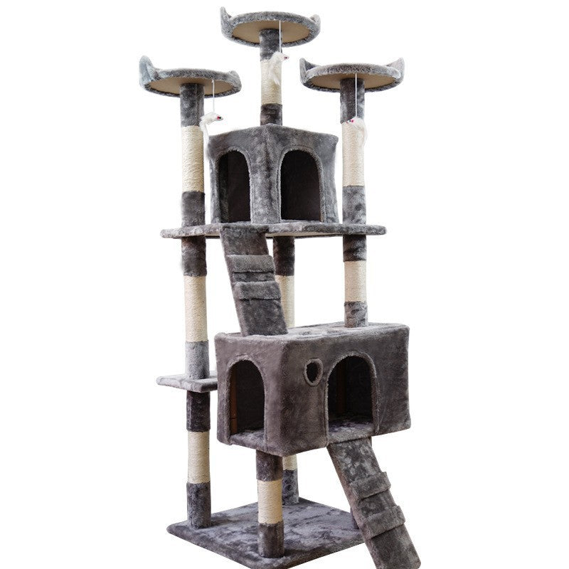 Large Cat Tree Climbing Frame with Sisal Column
