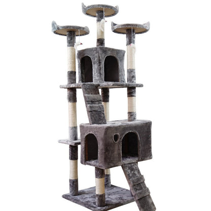 Large Cat Tree Climbing Frame with Sisal Column
