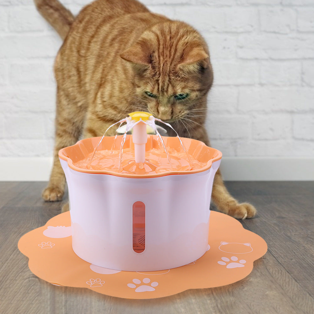 Electric Pet Water Fountain – 2.6L Filtered for Cats & Dogs