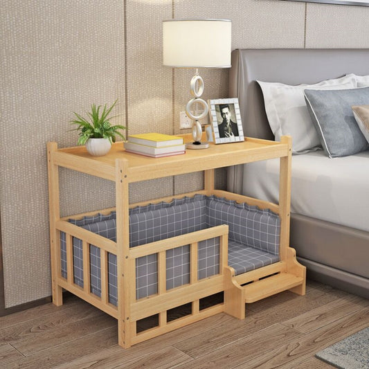 Nightstand integrated DIY pet bed nest multi-size cat and dog nest