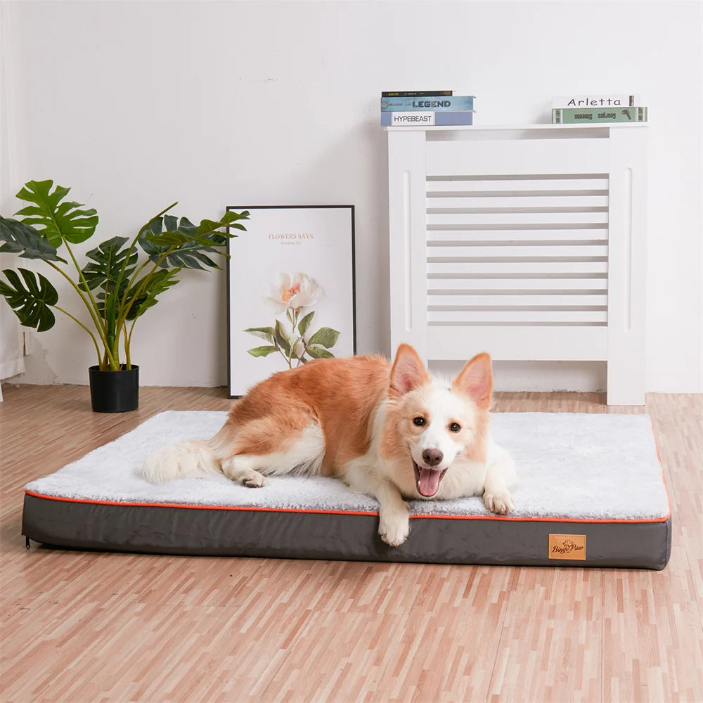 premium large dog bed with removable washable cover