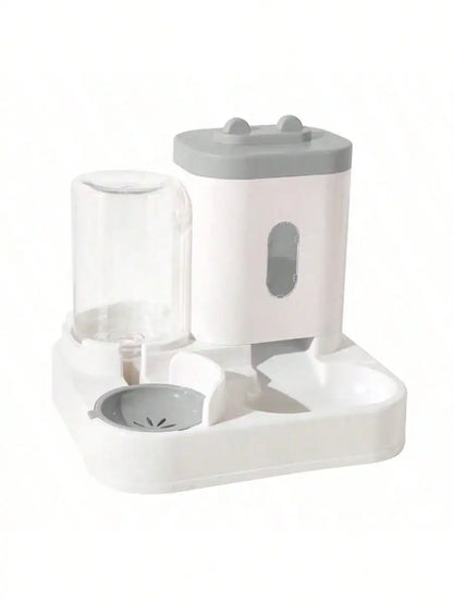Automatic Gravity Fed Cat Water Dispenser Feeder blue unit product shot