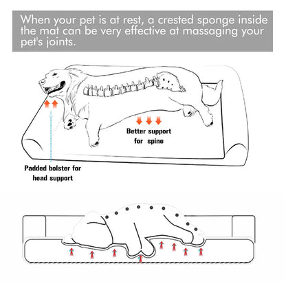 Extra Large Orthopedic Dog Bed – Removable Washable Cover