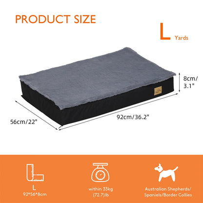 Large Waterproof Orthopaedic Dog Bed – 2-in-1 Cushion