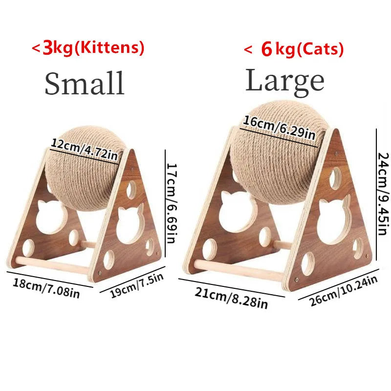 Cat Tree Pet Toy Cat Scratching Ball Wear-resistant Grinding Paw