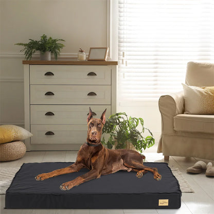 Large Waterproof Orthopaedic Dog Bed – 2-in-1 Cushion