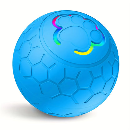 Smart Rechargeable LED Pet Ball – RGB Interactive Toy