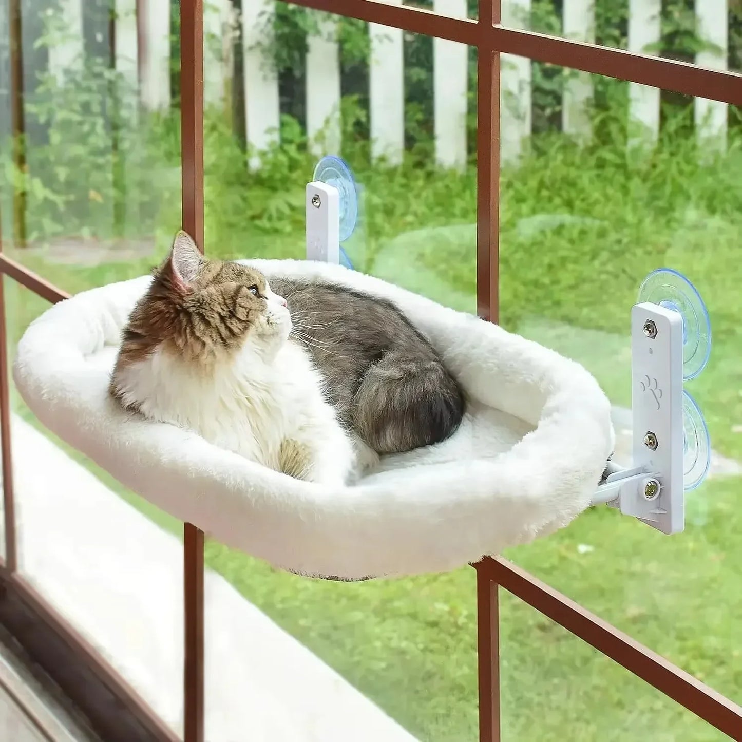 Cat Hammock Window Bed – Suction Cup Sunbathing Perch