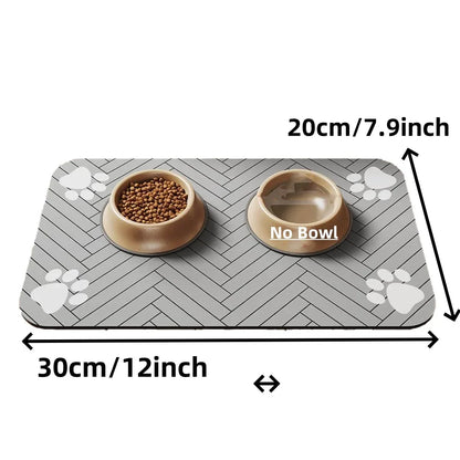 Absorbent Pet Feeding Mat – Waterproof Placemat