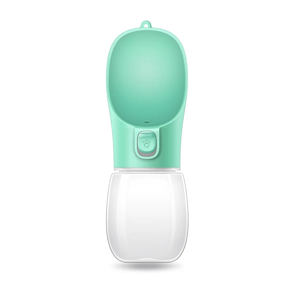 Portable Dog Water Bottle Small Large Dogs Cat white bottle single product view