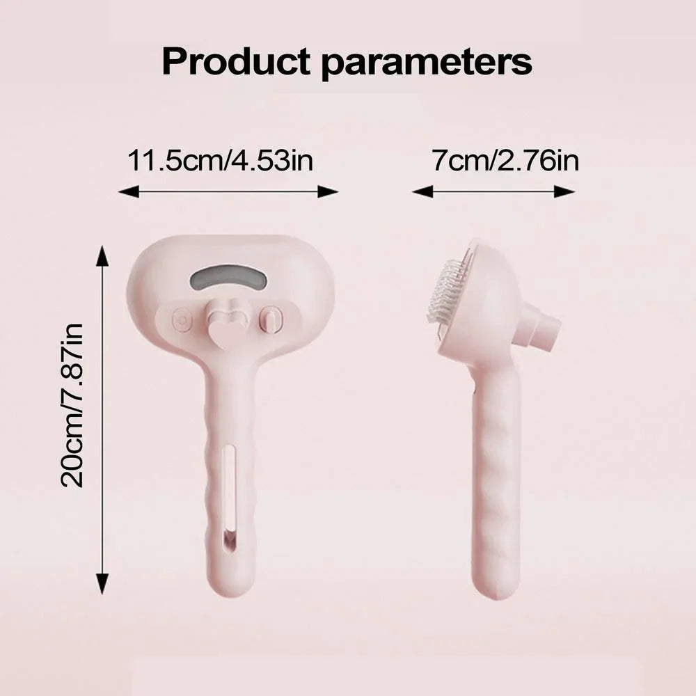 Pet Spray Hair Comb – Hair Remover & Grooming Brush for Cats
