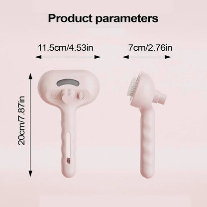 Pet Spray Hair Comb – Hair Remover & Grooming Brush for Cats
