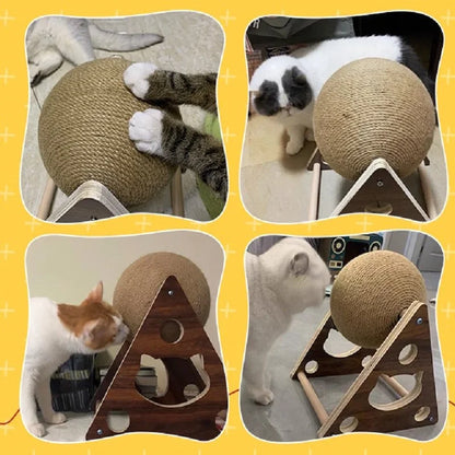 Cat Tree Pet Toy Cat Scratching Ball Wear-resistant Grinding Paw