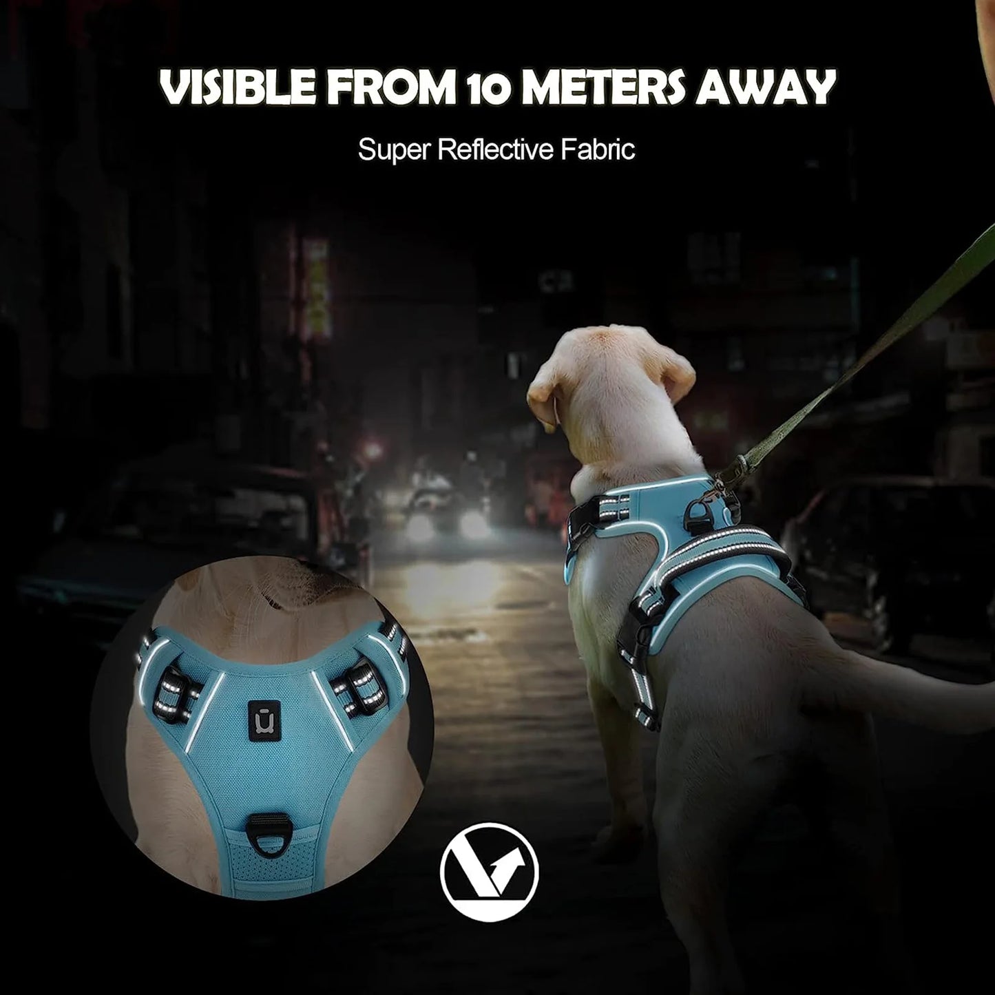 No Pull Dog Harness Adjustable Soft Padded Pet Vest product overview