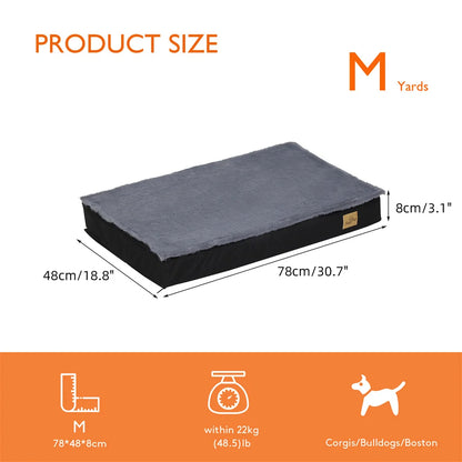 Large Waterproof Orthopaedic Dog Bed – 2-in-1 Cushion