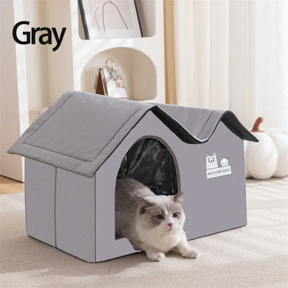 Removable Cat Cooling House – Summer Air Conditioning Nest for Cats & Dogs