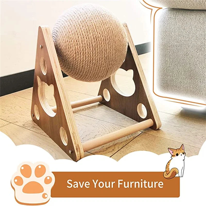 Cat Tree Pet Toy Cat Scratching Ball Wear-resistant Grinding Paw