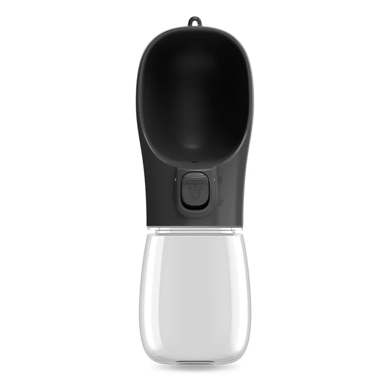 Portable Dog Water Bottle Small Large Dogs Cat black bottle single product view