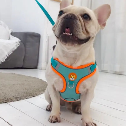 Adjustable No-Pull Reflective Dog Harness