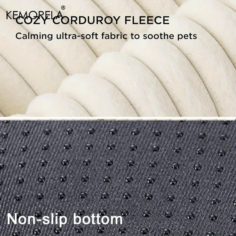 Orthopedic Plush Dog Bed – High Resilience Memory Foam