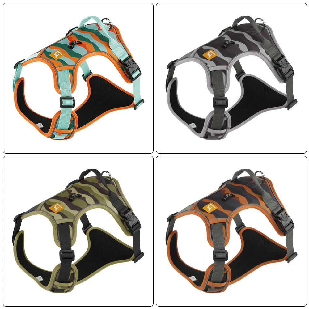 Adjustable Dog Harness Reflective Safety Training Vest all color variants