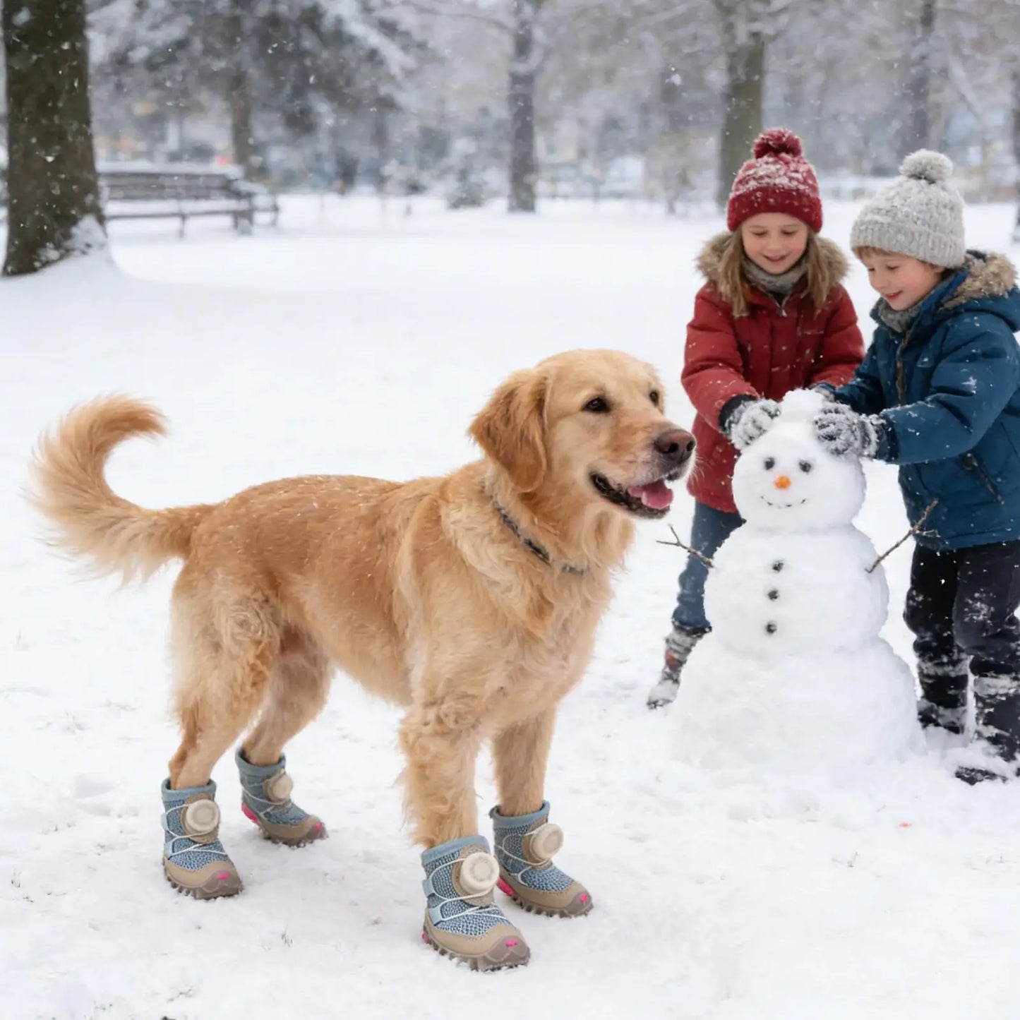 Dog Shoes – Anti-Slip Breathable Waterproof Booties for All Weather