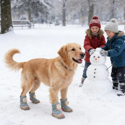 Dog Shoes – Anti-Slip Breathable Waterproof Booties for All Weather