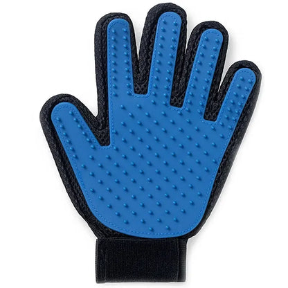 Silicone Pet Grooming Gloves – Cat & Dog Hair Brush, Comb & Bathing Mitt