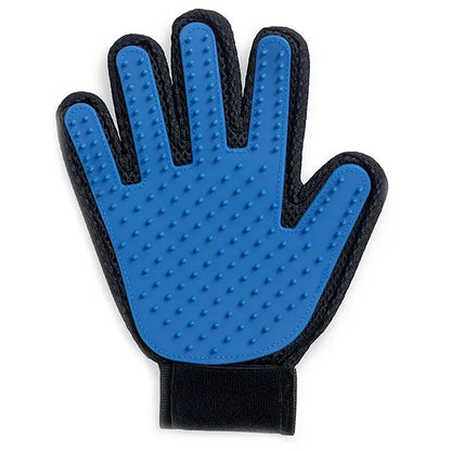 Silicone Pet Grooming Gloves – Cat & Dog Hair Brush, Comb & Bathing Mitt