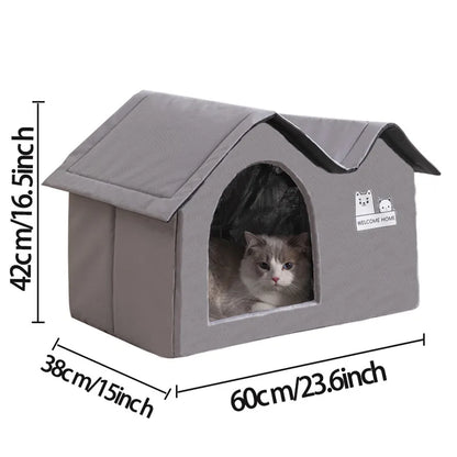 Removable Cat Cooling House – Summer Air Conditioning Nest for Cats & Dogs