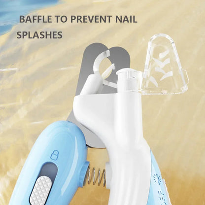 Professional Pet Nail Clippers with LED Light – Dog & Cat Claw Grooming Trimmer