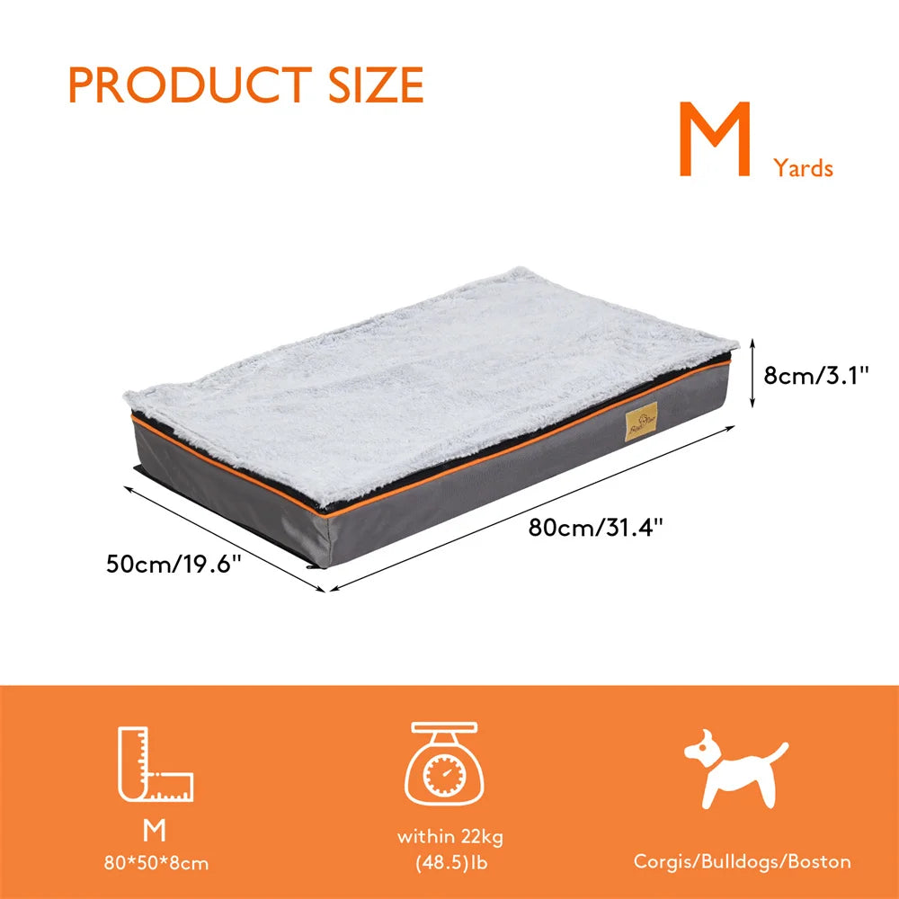 premium dog bed memory foam cozy sleeping for big dogs