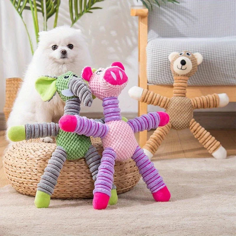 Plush Dog Toy – Cute Stuffed Animal for Small & Medium Dogs, Reduces Anxiety