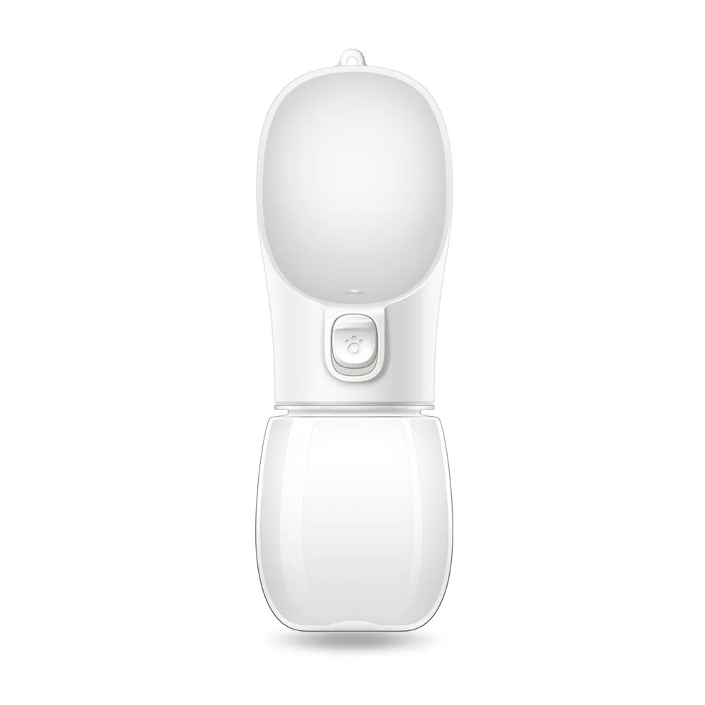 Portable Dog Water Bottle Small Large Dogs Cat white bottle single product view