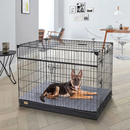 Large Waterproof Orthopaedic Dog Bed – 2-in-1 Cushion