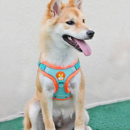Adjustable No-Pull Reflective Dog Harness