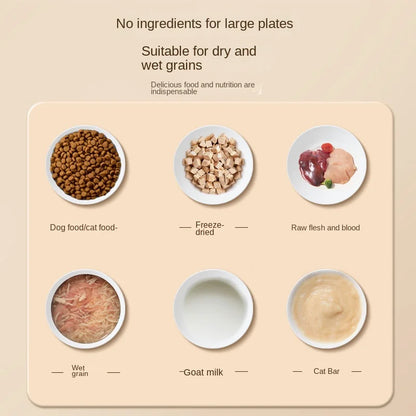 Automatic Pet Food Dispenser Bowl Timer Cooling color variants swatches infographic