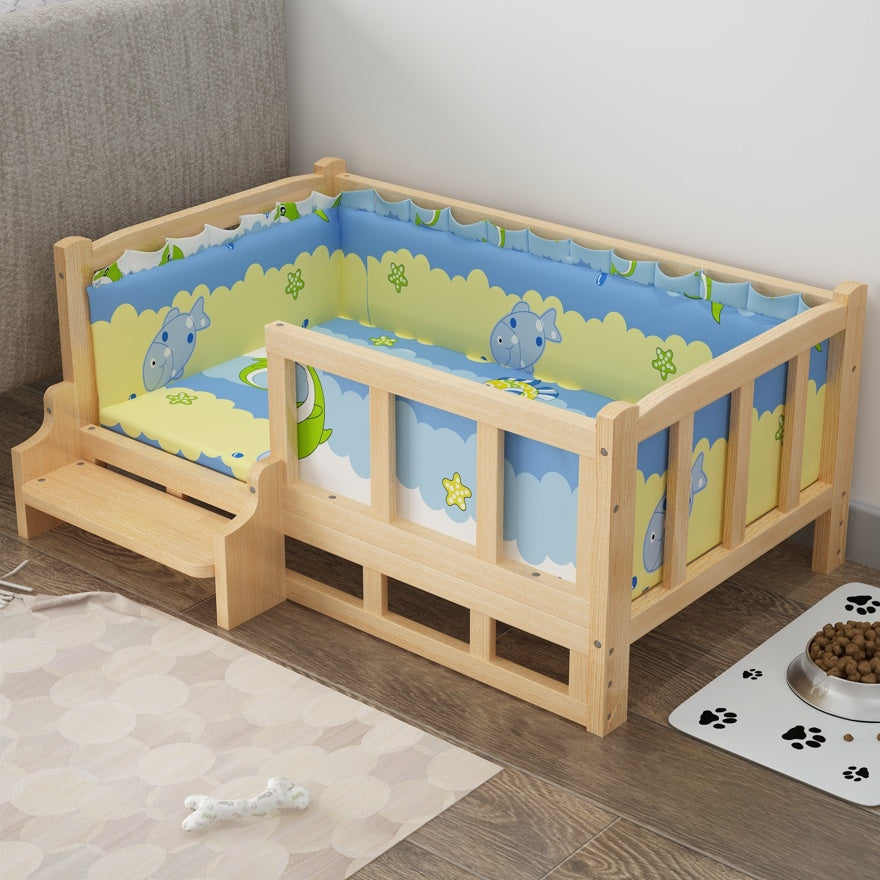 Nightstand Integrated DIY Pet Bed Nest – Multi-Size Cat & Dog Nest