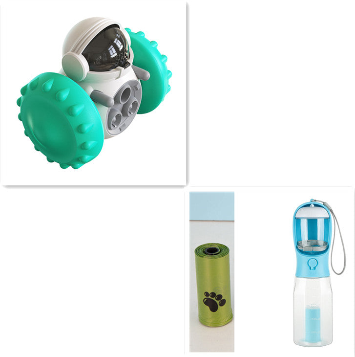 Interactive Slow Feeder Balance Car Toy – Treat Puzzle