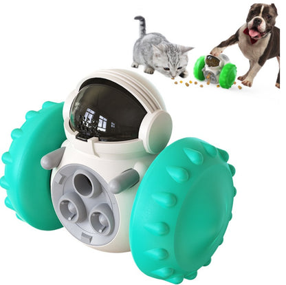 Interactive Slow Feeder Balance Car Toy – Treat Puzzle