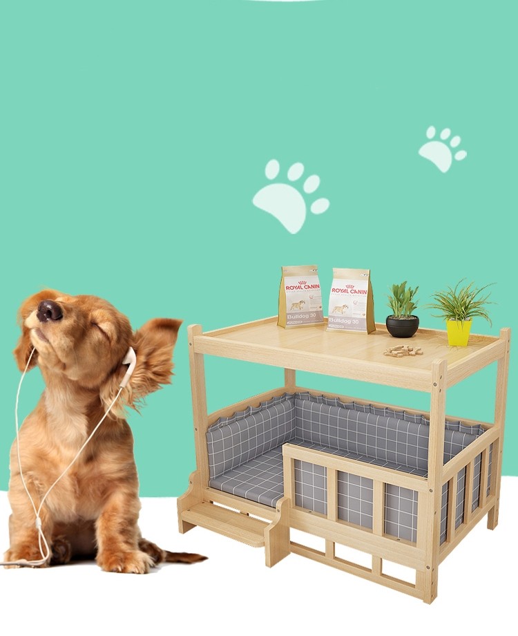 Nightstand Integrated DIY Pet Bed Nest – Multi-Size Cat & Dog Nest