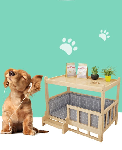 Nightstand Integrated DIY Pet Bed Nest – Multi-Size Cat & Dog Nest